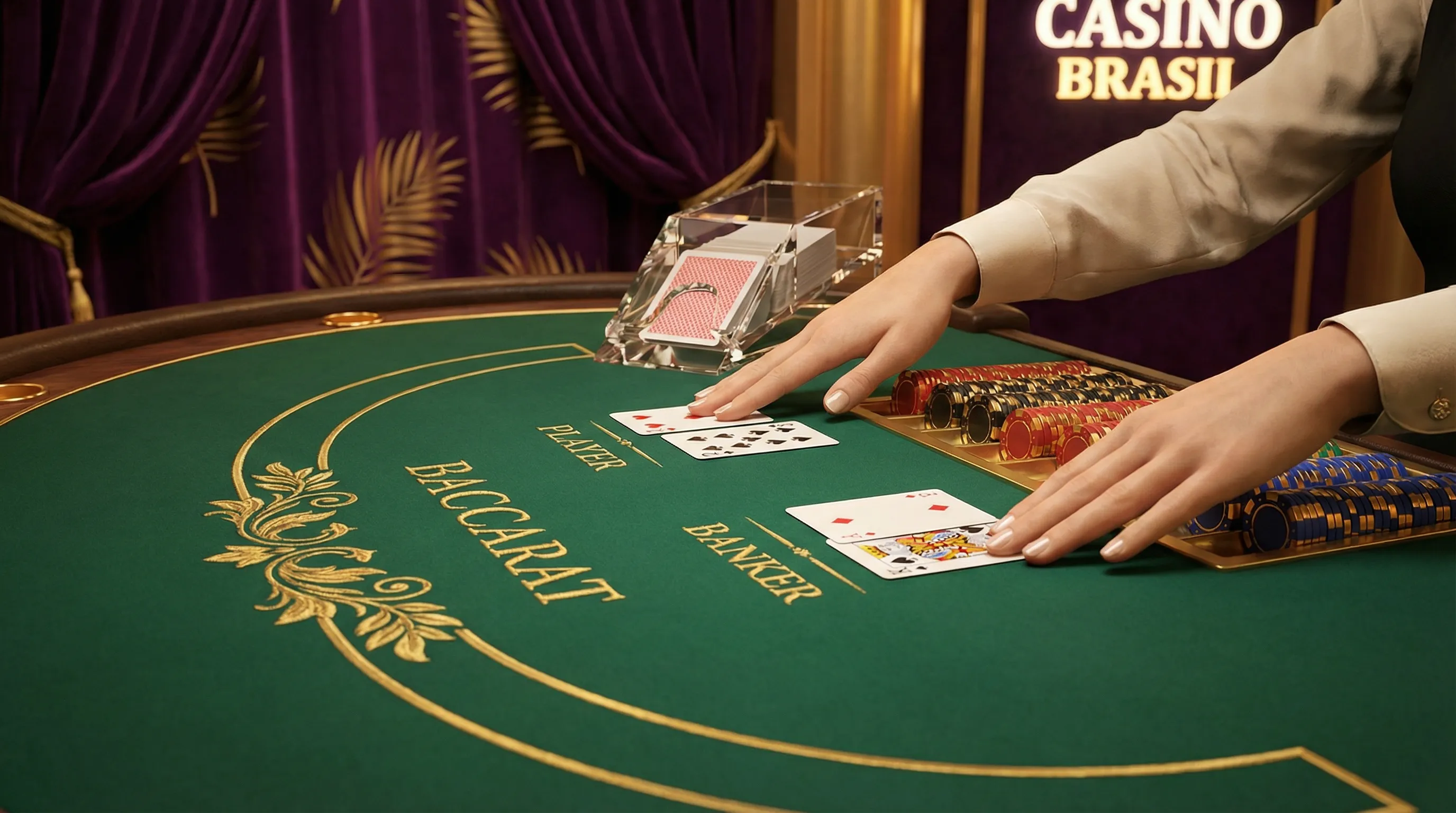 Bacará - Jogo de Mesa Elegante no bullsbet